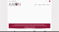 Desktop Screenshot of amoncontrols.com